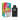 Vaping device package and cartridge in black with Strawberry Watermelon flavor 40mg