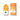 Orange and white Disposvape R-Boxx 3000 kit for a flavorful vape experience with free pod