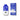Blue and white Disposvape R-Boxx 3000 kit with packaging for a flavorful vape experience