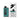 Teal and black Flux Kits vaping device with packaging to enjoy 20mg and unleash flavor